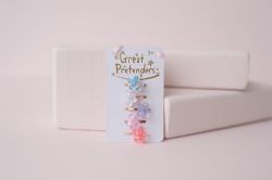 ENSEMBLE DE 5 BAGUES - FLORALE SCINTILLANTE